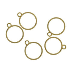 5 In 1 Golden Round Bezel Set