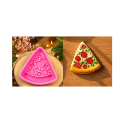 Pizza Shape Pink Mould