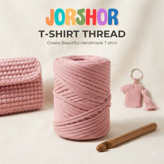 T-Shirt Thread– 200g ( Baby Pink Colour )