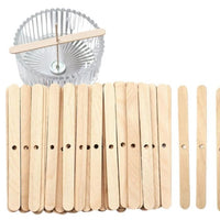 Wooden wick holder (pack of 50) for candle
