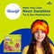 Fevicryl Tie & Dye Neon Kit | Complete DIY Fabric Colour Kit with 2 x 15 ml Neon Acrylic Colors, 21 x 21 Inches Fabric, Squeezer & More | Ideal for Gifting, Beginners & Art Enthusiasts