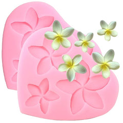 Firangipani Flower Embed candle mould