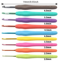 9 in 1 Crochet Heavy Hook Set | Large Size Crochet Needles Kit for Thick Yarn
