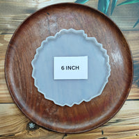 6 INCH AGATE ROUND COASTER MOULD