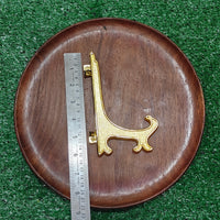 6 INCH GOLDEN COLOR ACRYLIC STAND