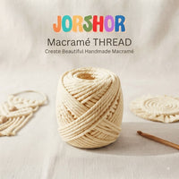 Macramé Thread– 200g ( Off White Colour )