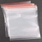 Zip Lock Pouch Reusable Transparent Plastic Bags, Strong Zip Lock Storage Pouches and Durable Side Press Seal Pack of 10 PCS