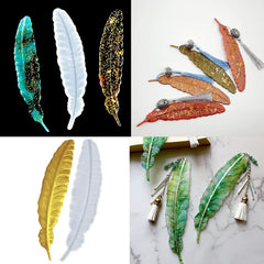 FEATHER BOOKMARK MOULD 1 Pc