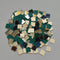 Square Shape Glass mirrors for Lippan Art / Mandala Art 50g