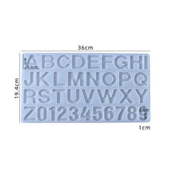 ALPHABET MOULD WITHOUT HOLE