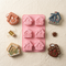 6-Cavity Christmas Silicone Mould