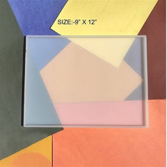 9 X 12 Plain Rectangle Tray Mould