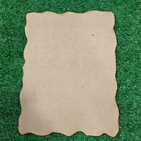 9X12 INCH TRAY AGATE(UNEVEN) RECTANGLE SHAPE MDF 5.5MM DEPTH