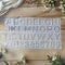 ALPHABET MOULD WITH HOLE