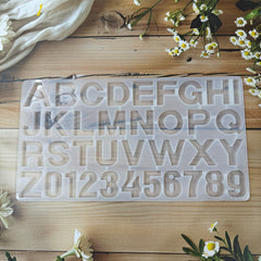 ALPHABET MOULD WITHOUT HOLE