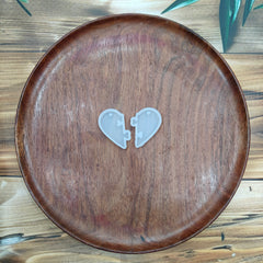BROKEN HEART PENDENT MOULD