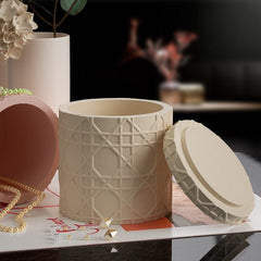 Bamboo Weave Pattern Storage Box Mould
