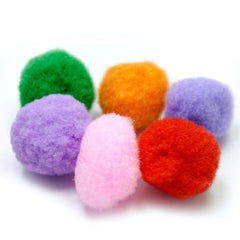 Pom Pom Ball Big 3 CM Pack of 25 Multicolor