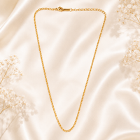 Anti Tarnish Plain Chain Necklace for Women