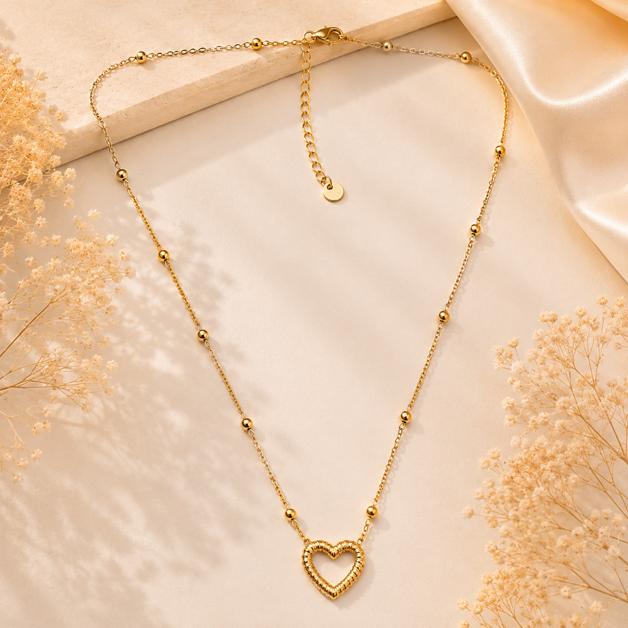 Premium Anti Tarnish Chain with Pendant Waterproof Long Lasting Fashion Jewellery for Women