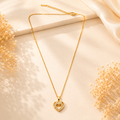 Premium Anti Tarnish Chain with Pendant Waterproof Long Lasting Fashion Jewellery for Women