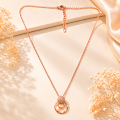 Premium Anti Tarnish Chain with Pendant Waterproof Long Lasting Fashion Jewellery for Women