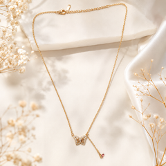 Premium Anti Tarnish Chain with Pendant Waterproof Long Lasting Fashion Jewellery for Women