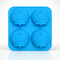 4 Cavity Doremon Character Silicon Mould