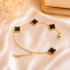 Premium anti tarnish bracelet for women with gold plated chain and elegant luxury jewellery design