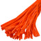 Orange Pipe Cleaners 100 pcs