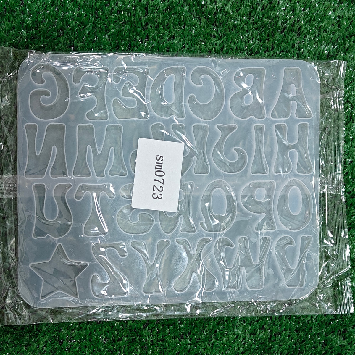 FUNKY STYLE ALPHABET MOULD
