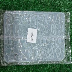 FUNKY STYLE ALPHABET MOULD