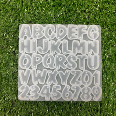 Small Alphabet Keychain Mould for Resin Art