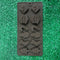12 cavity 6 shape of Christmas candle Mould