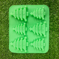 6 cavity Christmas Tree Candle Mould