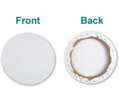 Stretched Canvas Round