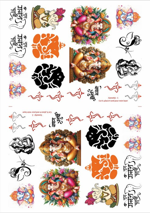 Ganeshji A4 Insert Sheet