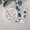 Marine Theme Embed Mould for Candle
