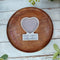 heart photo frame with stand mould