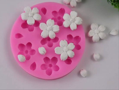 Mini sakura mould 6 cavity