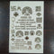 Navakar mantra A5 embossed sheet