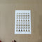 Mix symbol sticker sheet Embossed Stickers A5 (ges-017)