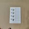 Ganpati mantra Embossed Stickers A5 (ges-007)