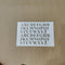 Alphabet embossed sticker sheet A5 (ges-21)