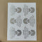 Navkar Mantra embossed sticker sheet-2 A4 (4