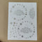 Navkar Mantra embossed sticker sheet (5