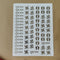 Shubh labh embossed sticker sheet (geb-026)