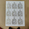 ganpati mantra embossed sticker sheet A4 (3.5