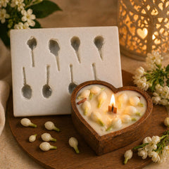 8 CAVITY MOGRA CANDLE MOULD