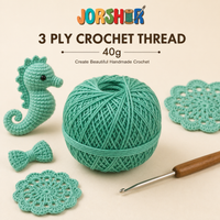 3 Ply Crochet Thread 40g ( Pastle Green Colour )